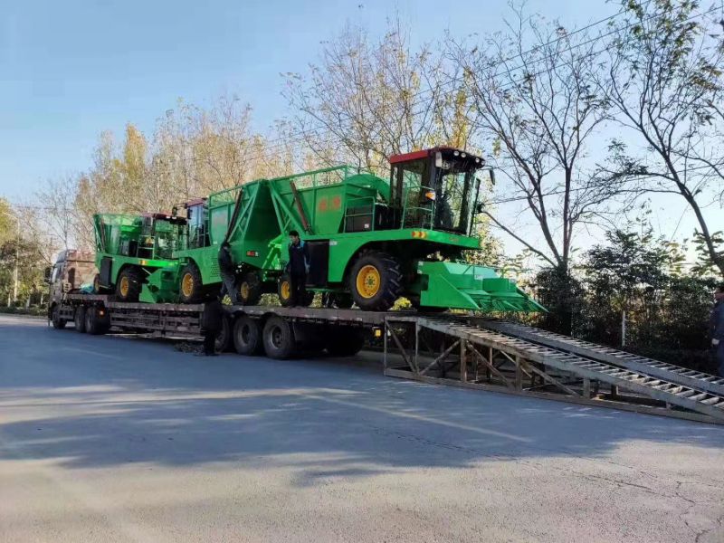 青飼料收獲機發(fā)貨中
